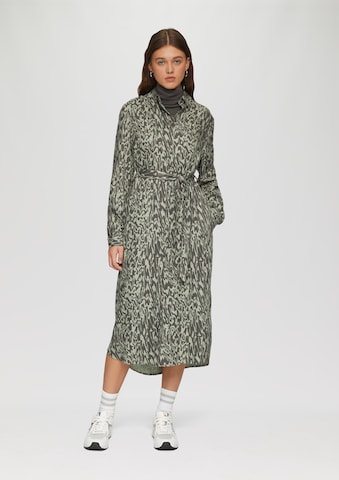 QS Blusenkleid in Grün: Vorderseite