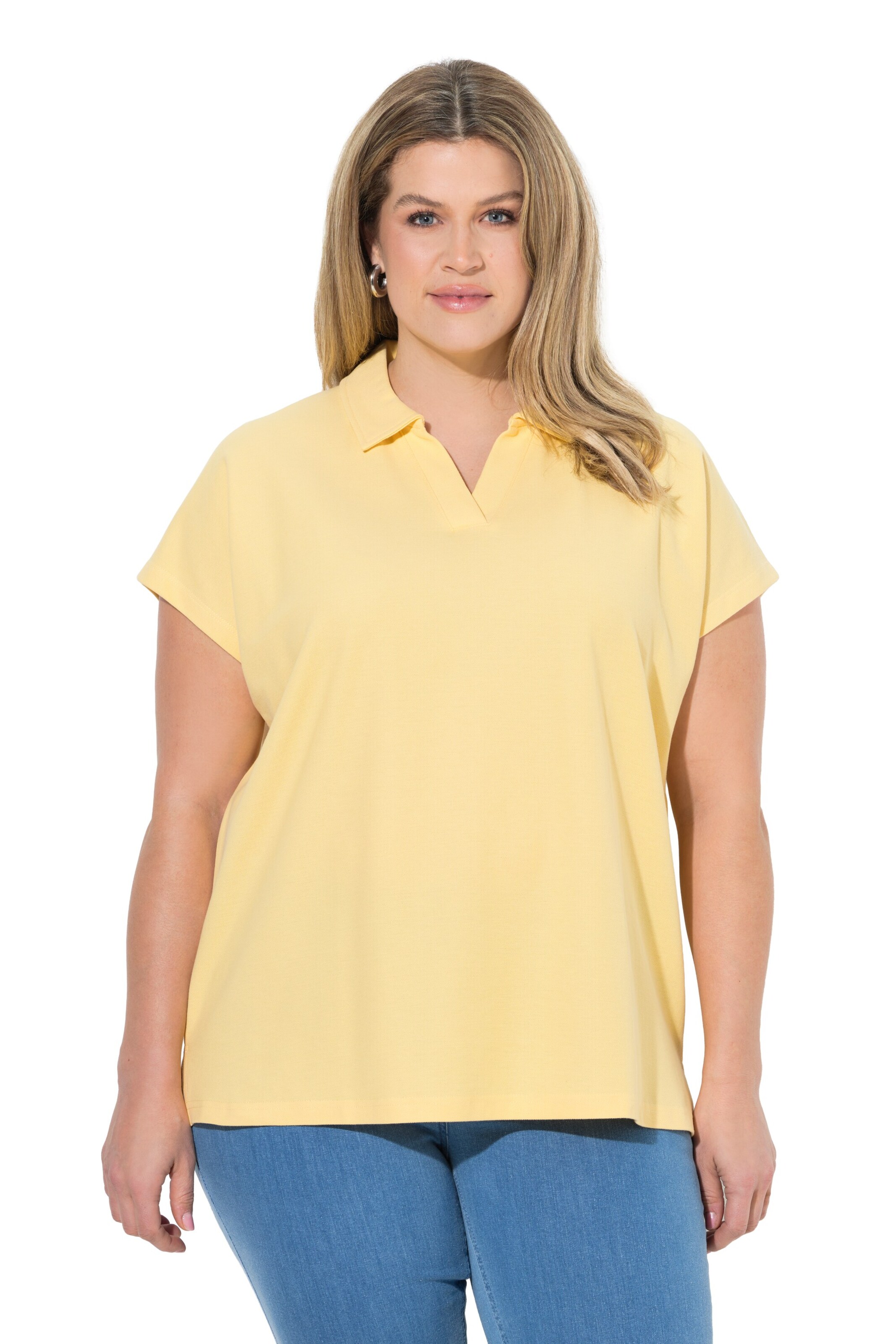 Ulla Popken Shirt in Yellow: front