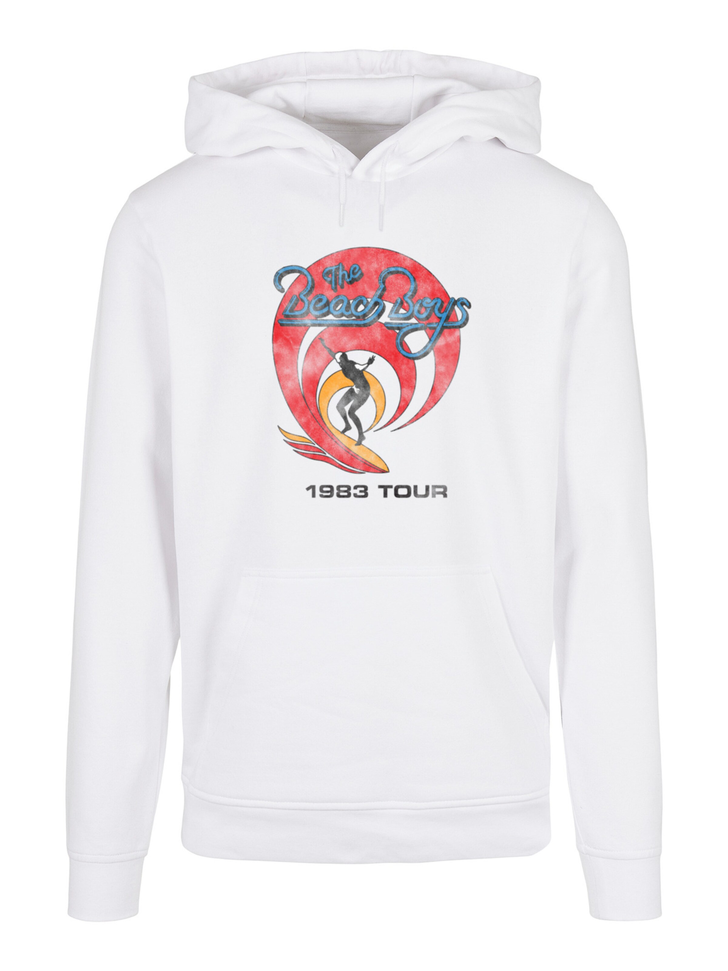 F4NT4STIC Sweatshirt in Wit: voorkant