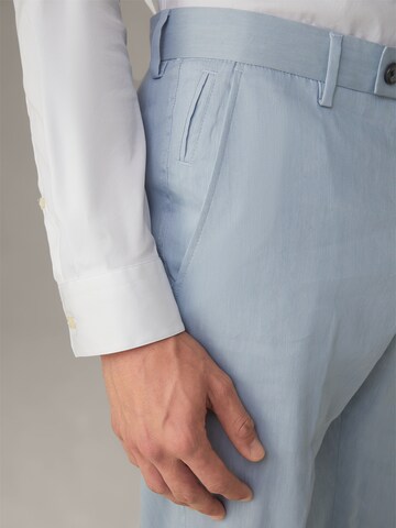 STRELLSON Slimfit Pantalon 'Till' in Blauw