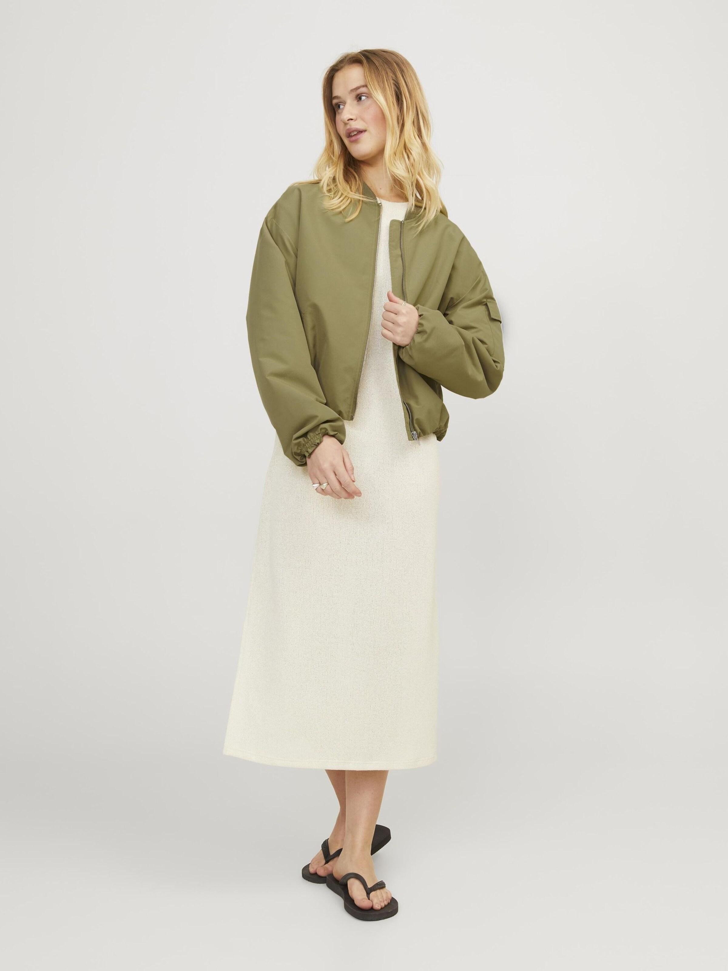 ジャケット・アウター JADEX JJXX Between-Season Jacket 'Leila' in Olive | ABOUT YOU