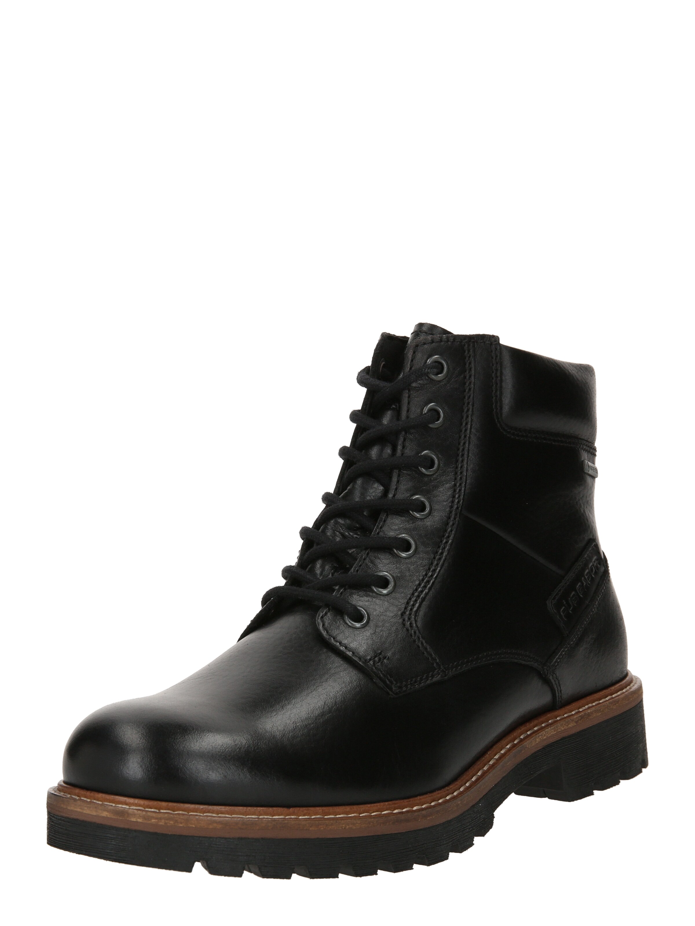 Bottines à lacets Pius Gabor en noir : devant