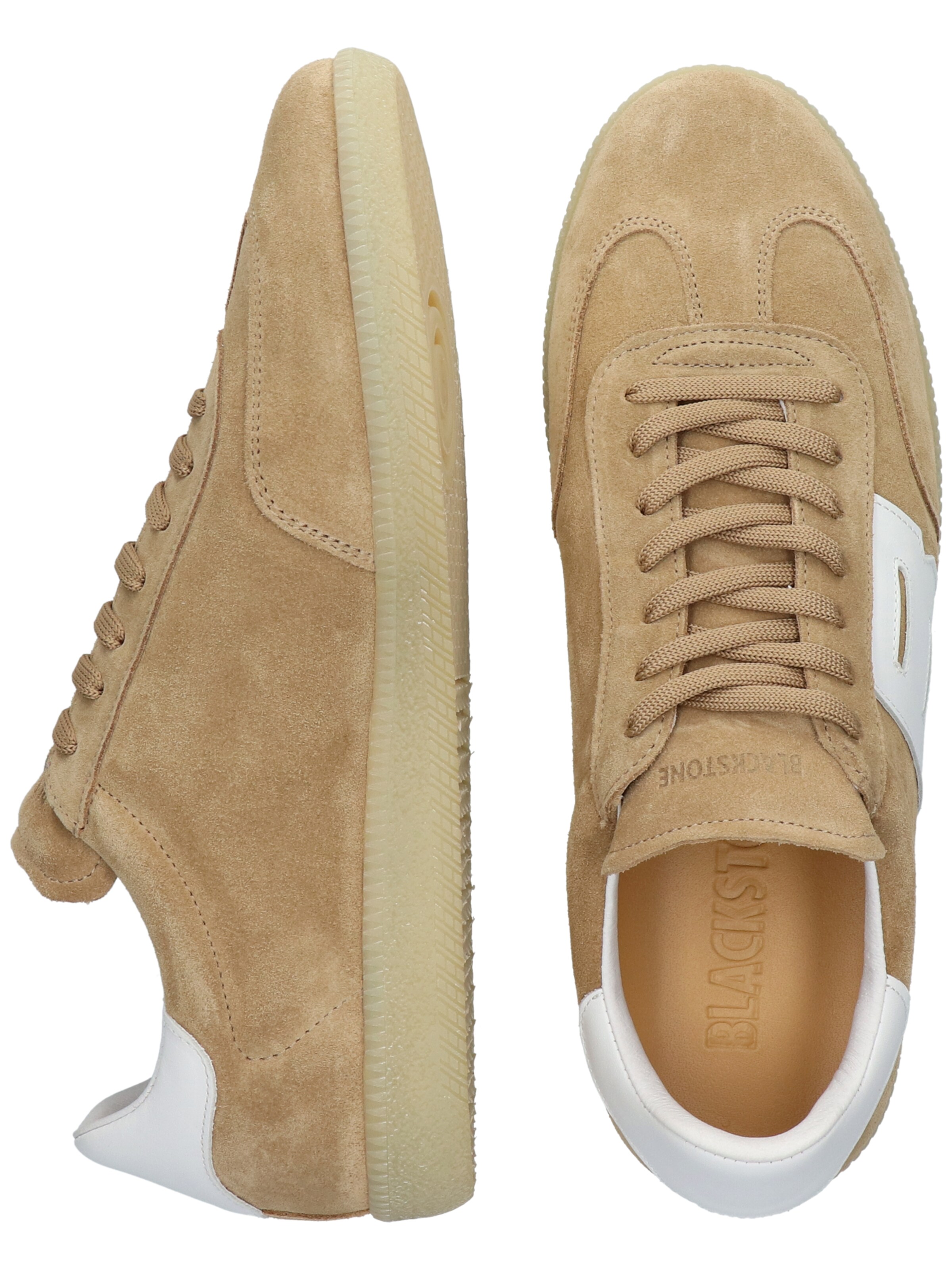 BLACKSTONE Låg sneaker 'Lime Wren DG362' i beige