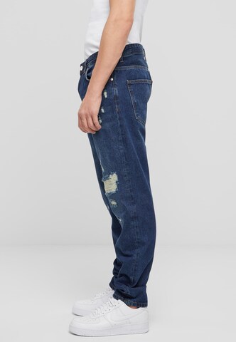 2Y Premium Tapered Jeans in Blau