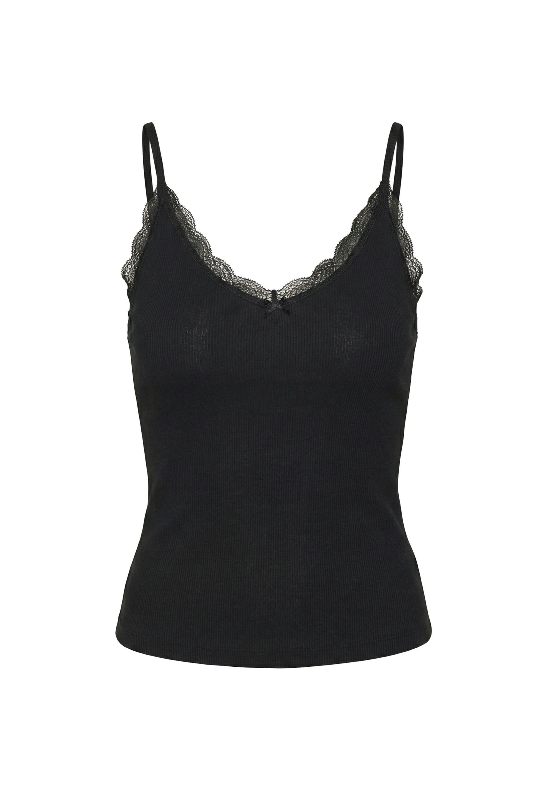 Urban Classics Top – černá: přední strana