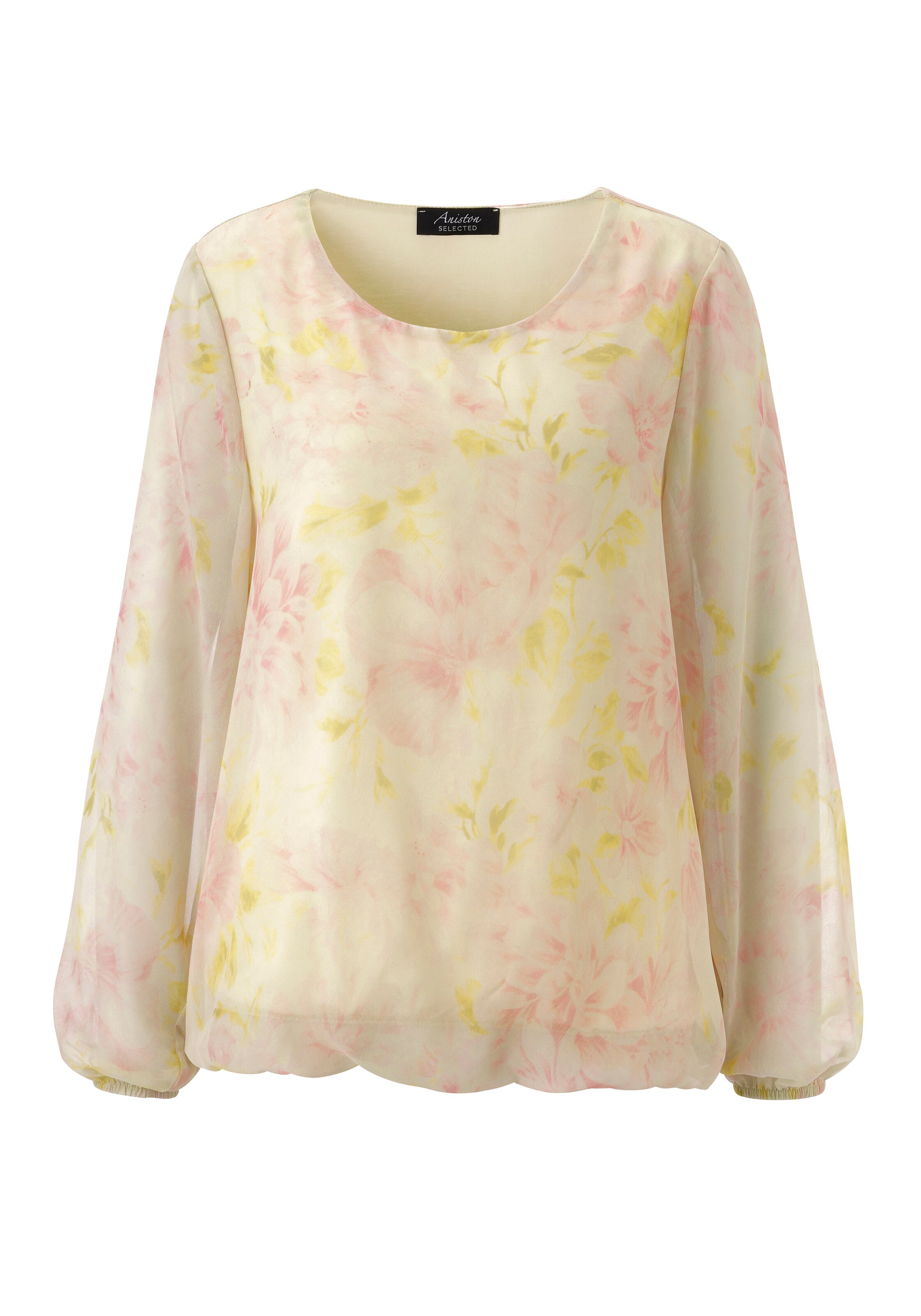 Aniston SELECTED Blouse in Beige: front