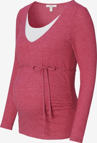 Maglietta di Esprit Maternity in rosa: frontale