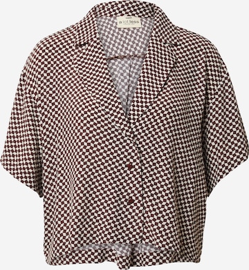 Chemisier 'Rosa' A LOT LESS en marron : devant