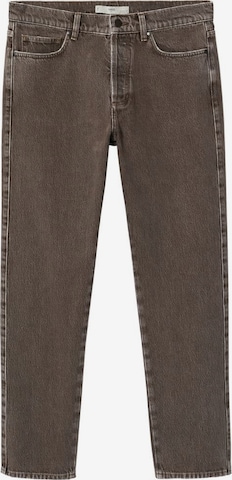 MANGO MAN Regular Jeans 'Joel' in Braun: predná strana