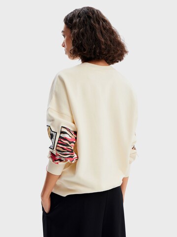 Desigual Sweatshirt in Beige