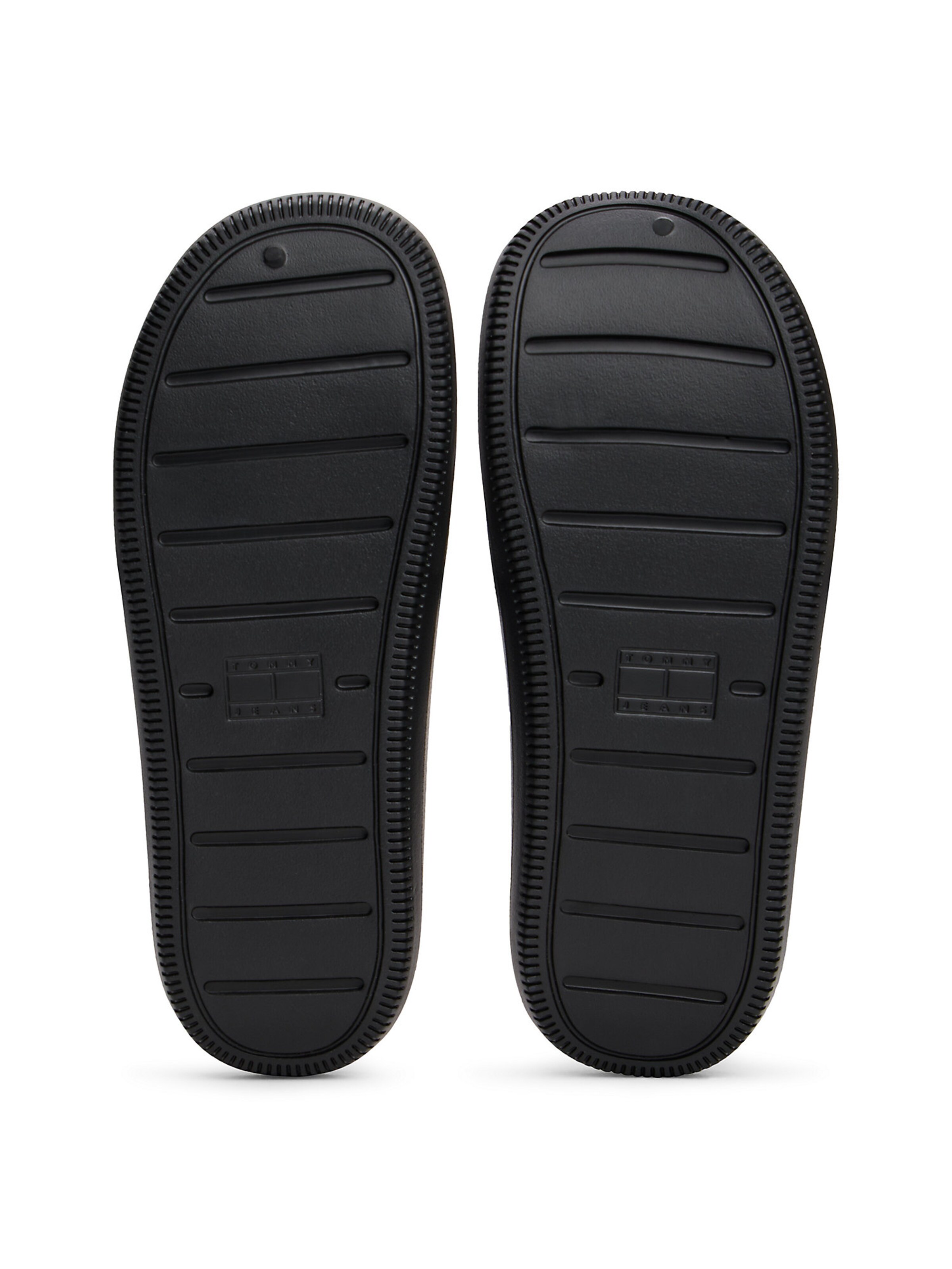 Claquettes / Tongs Tommy Jeans en noir