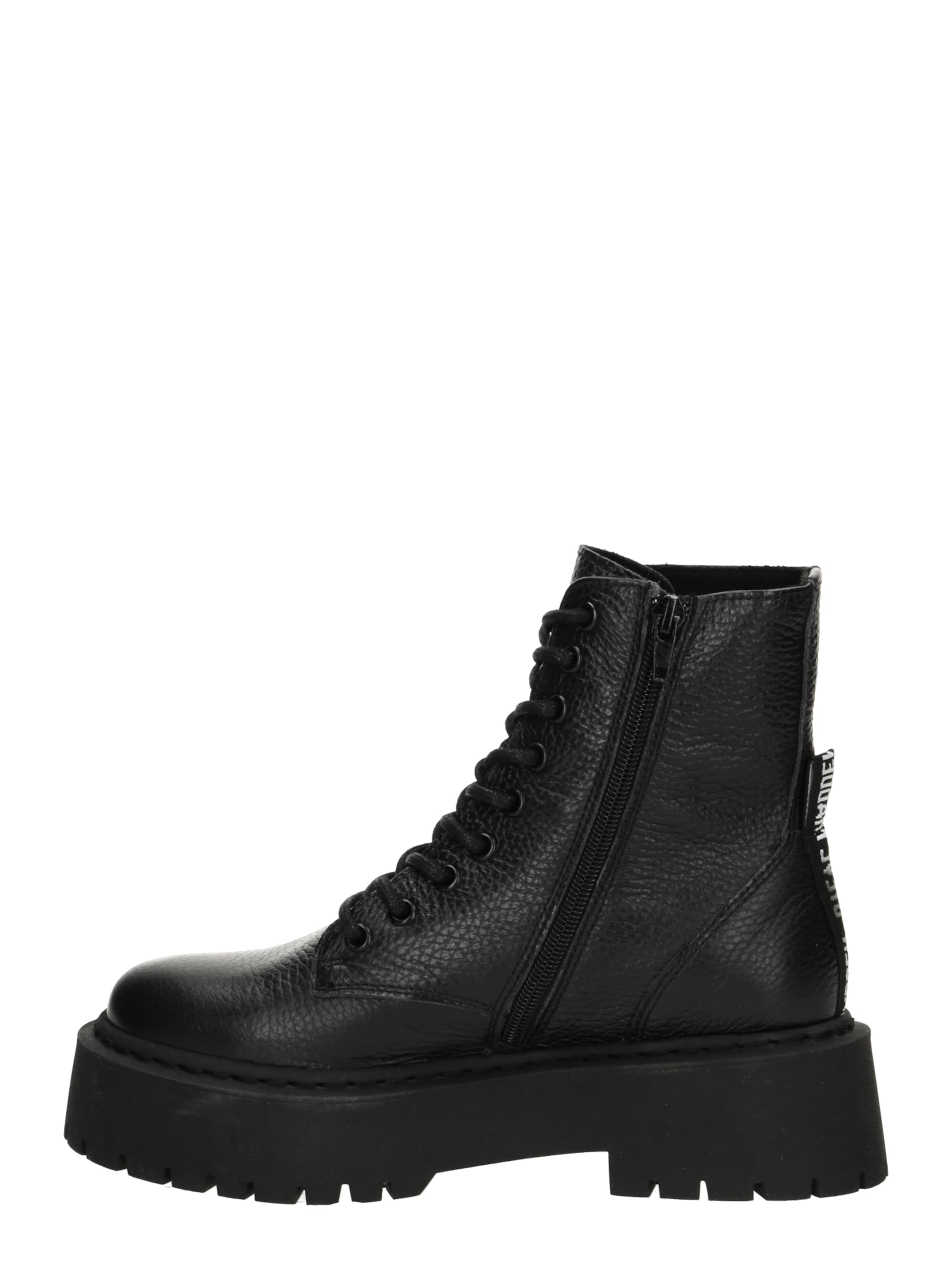 STEVE MADDEN Botki sznurowane 'Skylar' w kolorze czarny