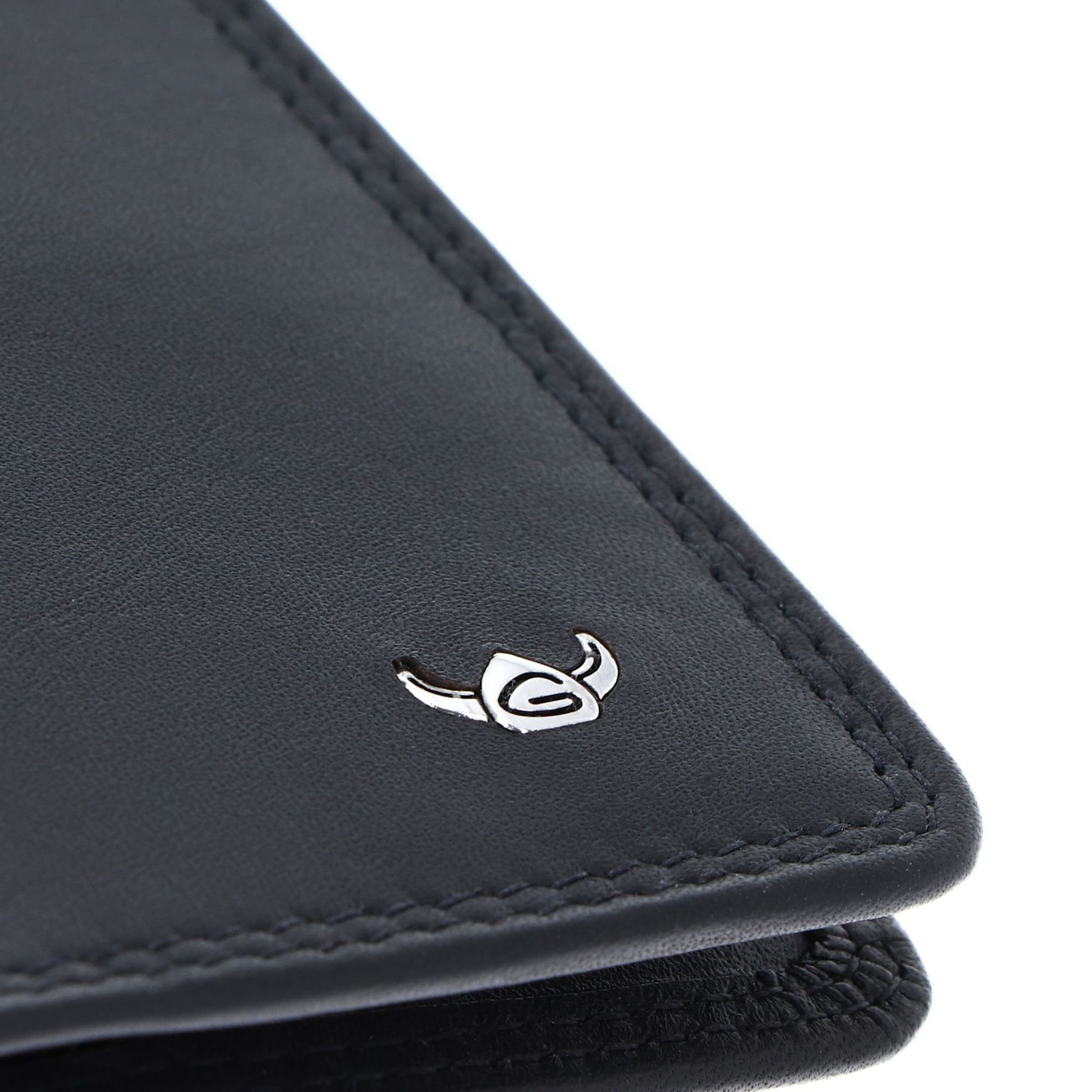 GOLDEN HEAD Wallet 'Polo' in Black