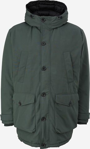 s.Oliver Men Big Sizes Winter Jacket in Green: front