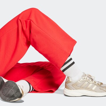 ADIDAS SPORTSWEAR Wide leg Workout Pants in Red
