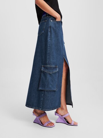 KARL LAGERFELD JEANS Юбка в Синий