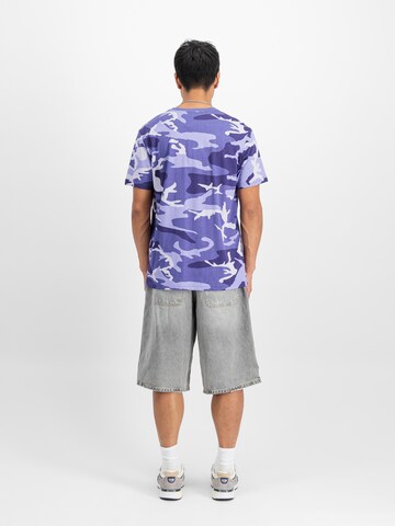 Maglietta di ALPHA INDUSTRIES in blu