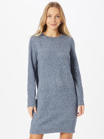 VERO MODA Knitted dress 'Doffy' in Blue: front