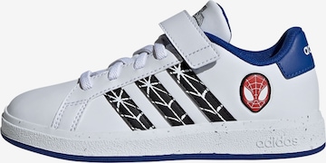 ADIDAS SPORTSWEAR Athletic Shoes 'Marvel's Spider-Man Grand Court' in White: front