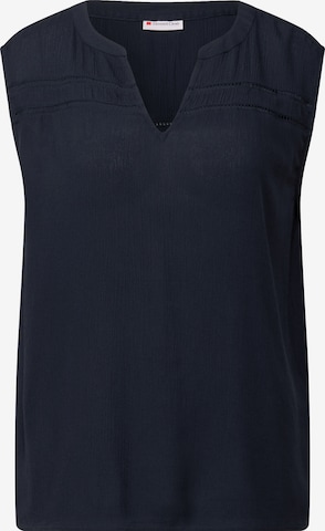 STREET ONE Blouse in Blue: front