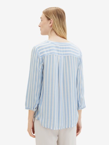 TOM TAILOR Blouse in Blue