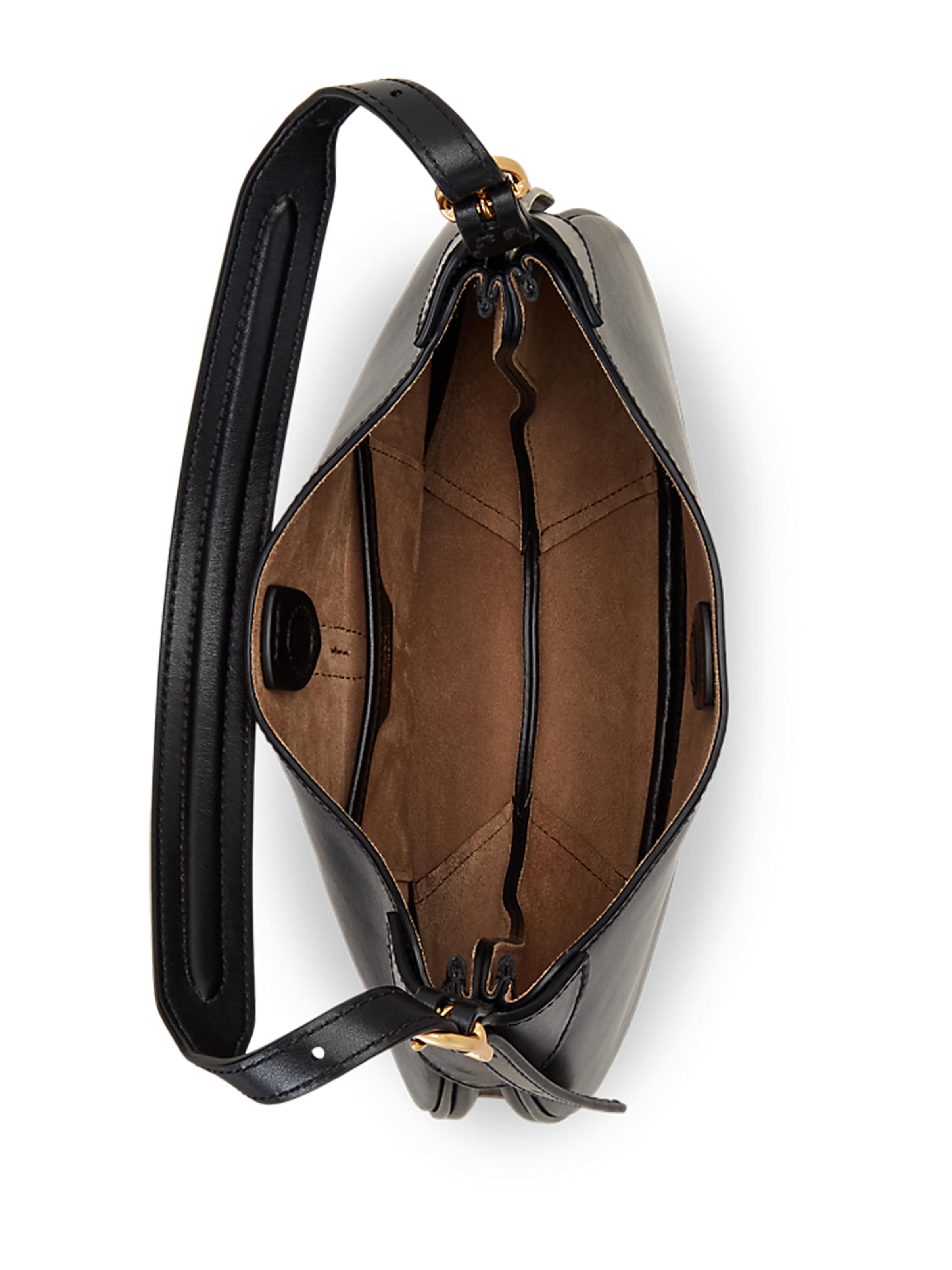 Polo Ralph Lauren Schoudertas in Zwart