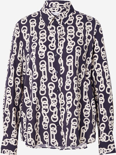 Camicia da donna 'Schwarze Rose' SEIDENSTICKER di colore blu scuro / bianco, Visualizzazione prodotti