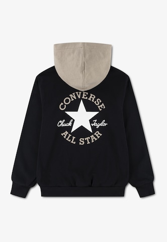 Bluză de molton 'ESSENTIAL' de la CONVERSE pe negru
