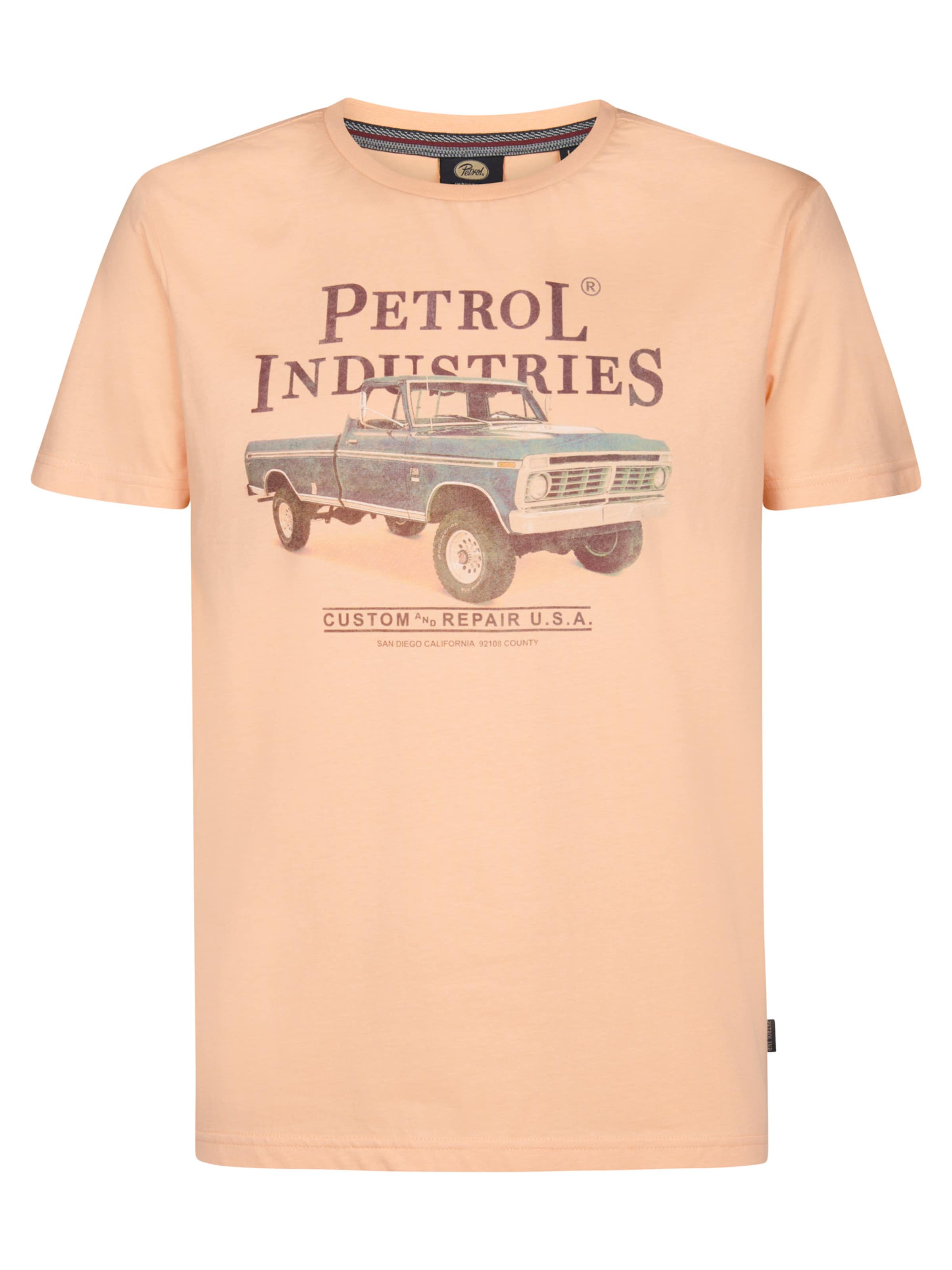 Petrol Industries Póló - narancs: elől