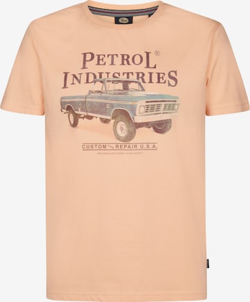 Petrol Industries Póló - narancs: elől