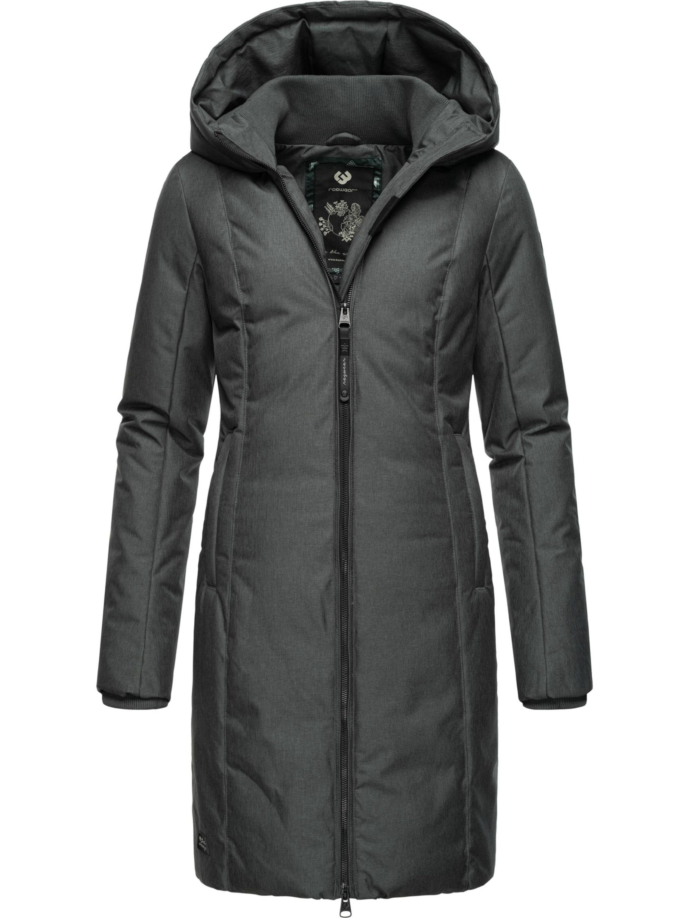 juoda Ragwear Žieminis paltas 'Amarri': priekis