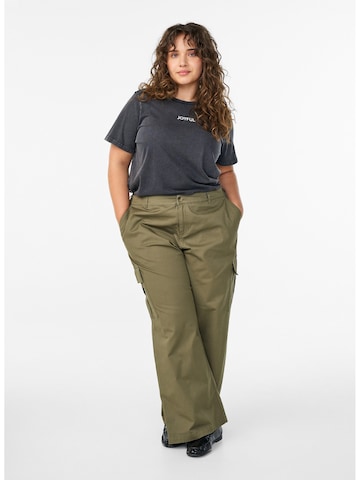 Zizzi Tričko 'MALLY' – šedá