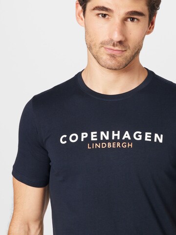 T-Shirt Lindbergh en bleu