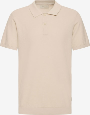 T-Shirt ' BHGarry Knit ' BLEND en beige : devant