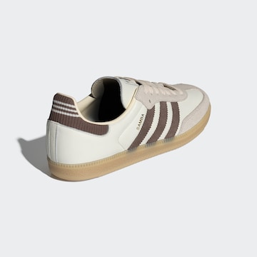 Baskets basses 'SAMBA' ADIDAS ORIGINALS en blanc