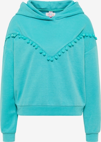 IZIA Sweatshirt in Blauw: voorkant