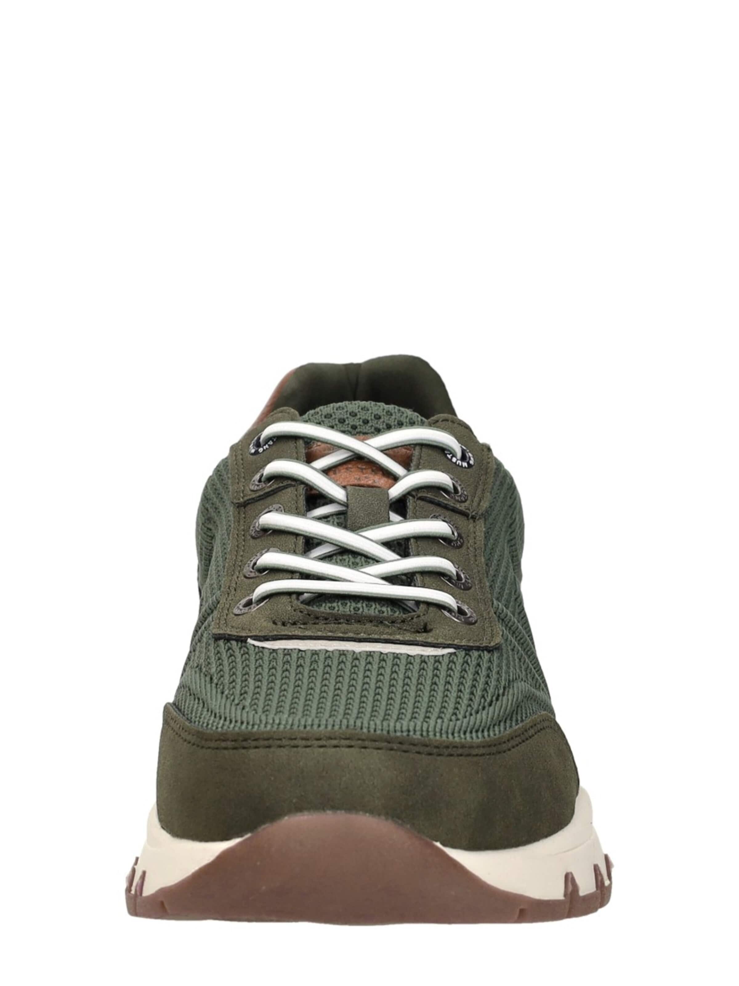 MUSTANG Sneakers laag 'Sneakers Laag' in Groen