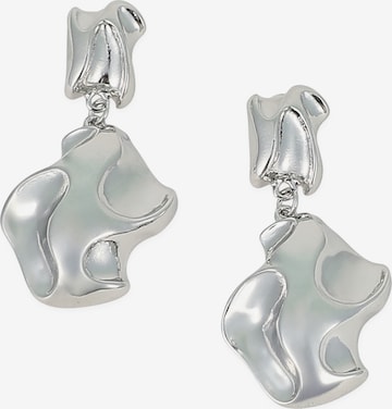 sidabrinė SOHI Auskarai 'Hansika': priekis