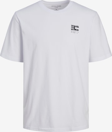 T-Shirt 'PRJCT' JACK & JONES en blanc : devant