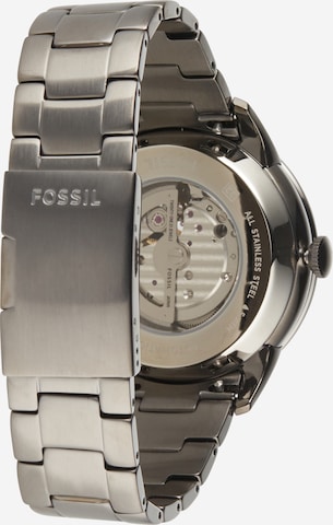 FOSSIL Uhr 'TOWNSMAN AUTO' in Grau