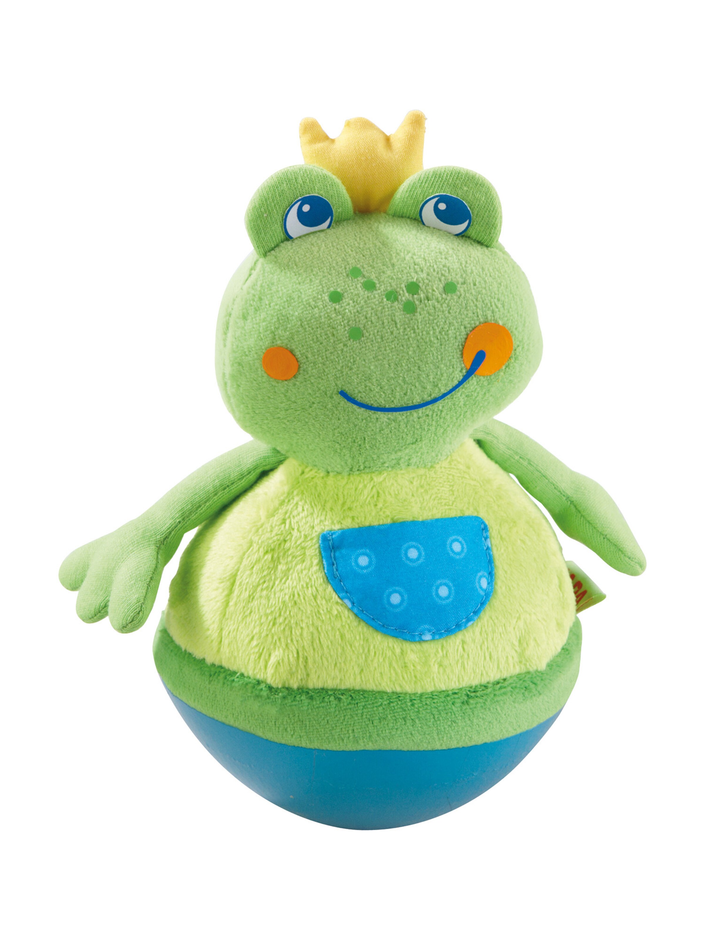 HABA Stoffpuppe ' Stehauffigur Frosch ' in Grün