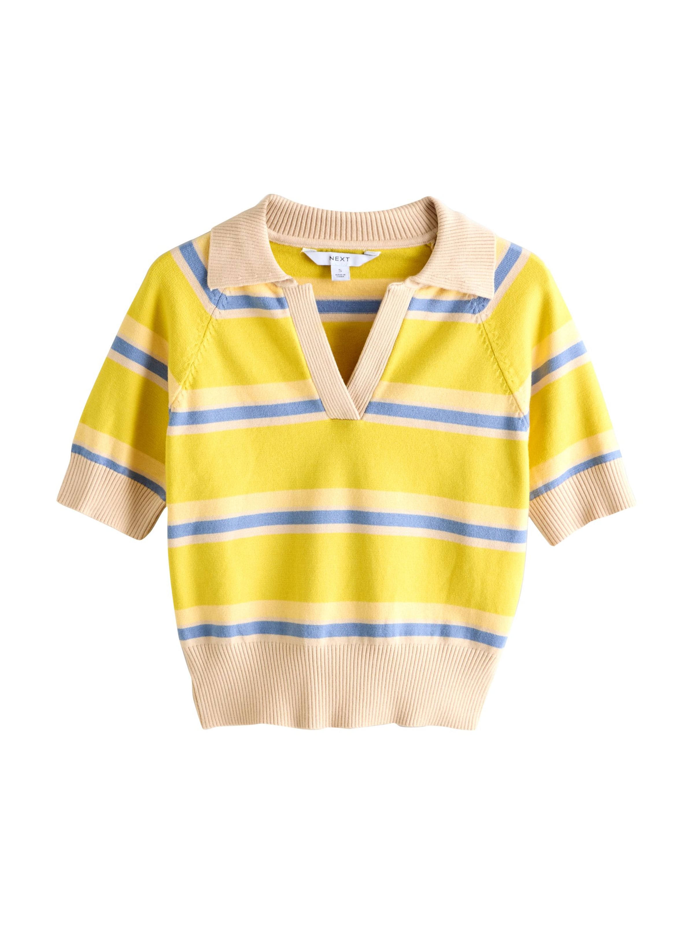 Next Свитер в Желтый: спереди