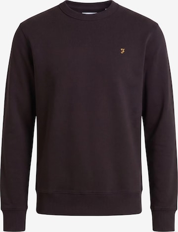 Sweat-shirt 'HEMMING' FARAH en noir : devant