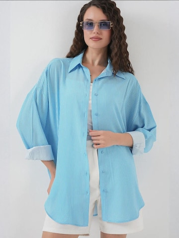 Camicia da donna di Bigdart in blu: frontale