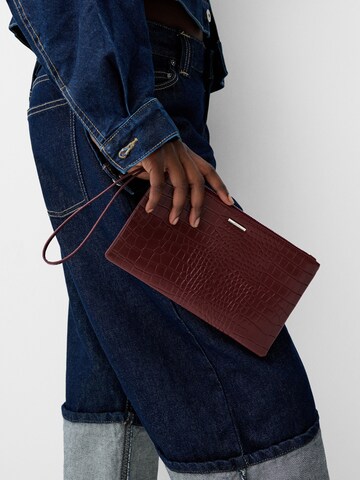 Bershka Portemonnee in Rood
