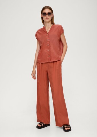 Chemisier s.Oliver BLACK LABEL en orange