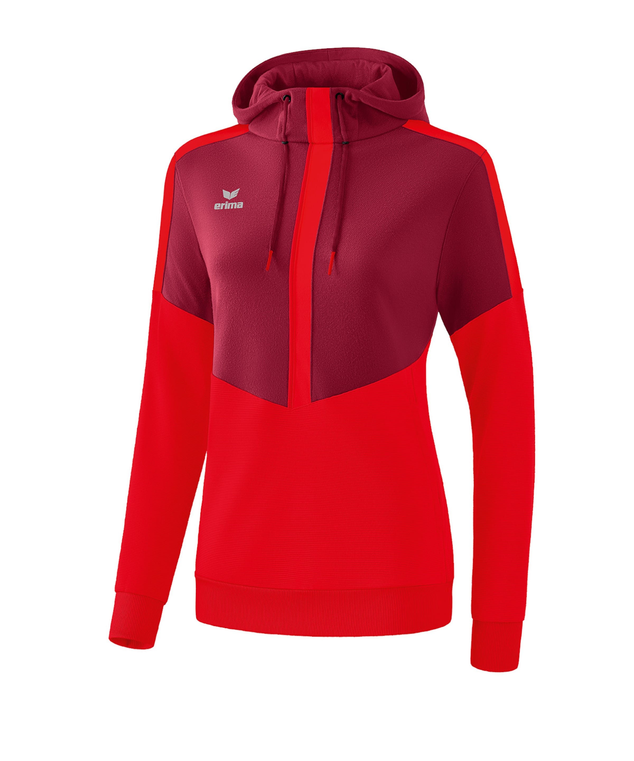 ERIMA Sportsweatshirt 'Squad' in rot / burgunder, Produktansicht