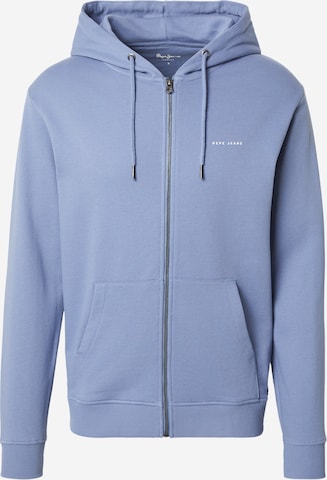 Pepe Jeans Collegetakki värissä sininen: etupuoli
