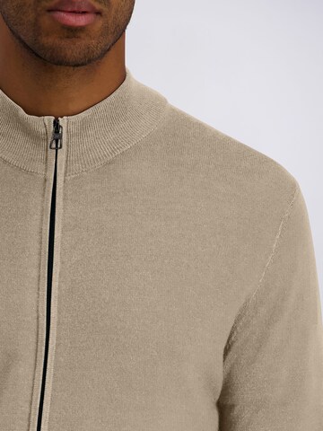 PIERRE CARDIN Strickjacke in Grau