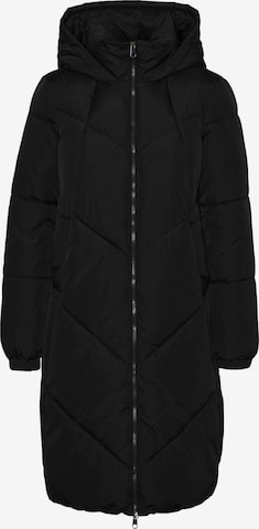 VERO MODA Winter Coat in Black: front